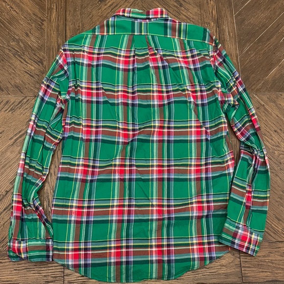 Ralph Lauren Vibrant Plaid Men's Shirt - Medium - Picture 5 of 6
